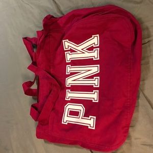 Victoria’s Secret pink maroon tote bag